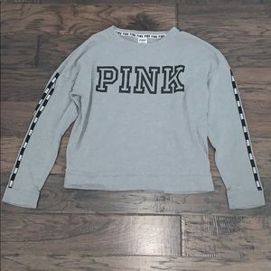 Pink crew neck sweater